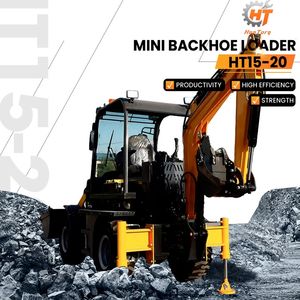 รถตักล้อยางขนาดเล็กแบบมีข้อต่อ ขับเคลื่อนด้วยดีเซล พร้อมระบบไฮดรอลิกเต็มรูปแบบ น้ำหนัก 3000 กก. - Product Image 1