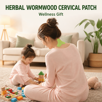 Lot de patchs cervicaux à l'armoise, marque privée OEM, faible MOQ, vente en gros, fournisseur en vrac, dropshipping, pour femmes et hommes, soulagement des douleurs dorsales au bureau
