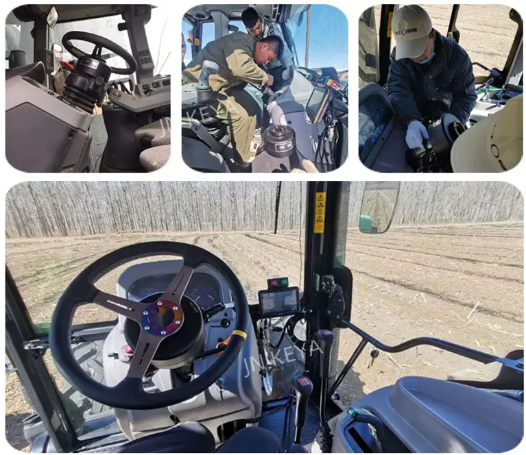 Hohes Drehmoment hohe Genauigkeit 12V 13Nm Traktor Auto Lenksystem Landwirtschaft GPS Führungs systeme Adapter mehrere Traktor Marke