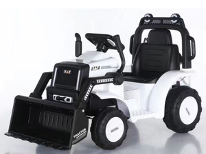 Escavatore Elettrico Cavalcabile per Bambini 3-8 Anni, <span class=keywords><strong>Auto</strong></span> Telecomandata con Benna e Rimorchio, Alimentata a Batteria, 4 Ruote, Giocattolo per Bambini - Product Image 3