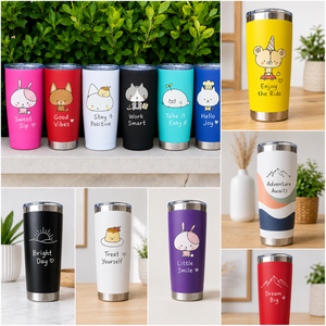 Vaso Térmico de Acero Inoxidable con Aislamiento al Vacío, Diseño Personalizado con Arte Animal, para Viajes, Auto, Oficina, Aire Libre, Ecológico, para Bebidas Frías y Calientes - Product Image 3