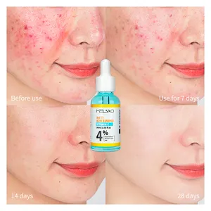 4% ビタミンC Salicylic Acid Niacinamide AHA Serum Private Label Anti Acne Remover Pimples Oil Control Acne Treatment Serum