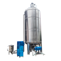 Cuve de Fermentation en Acier Inoxydable pour Vinaigre, Fermenteur d'Acide Acétique, Bioréacteur pour la Production Industrielle de Vinaigre de Fruits
