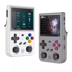 Console de jeu portable <span class=keywords><strong>RG353V</strong></span>, <span class=keywords><strong>Android</strong></span> 11/Linux, écran 3,5 pouces, open source, 64 Go, Wi-Fi, HD TV, jeux rétro, 2 Go de RAM, 3200 mAh - Product Image 1