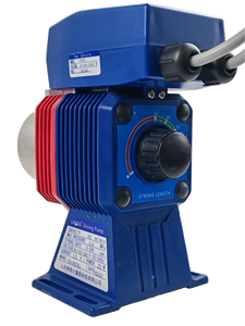 Pompe doseuse électromagnétique à diaphragme en acier inoxydable 316 Lango, réglage manuel du débattement, haute pression, étanchéité en PTFE de qualité <span class=keywords><strong>alimentaire</strong></span> - Product Image 1