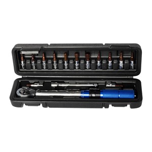 WZAUTO 1/4 Inch Bicycle Preset Torque <strong>Wrench</strong> 2-24N.m Two-Way <strong>Precise</strong> <strong>Ratchet</strong> 72-Tooth Click for Bike Maintenance - Product Image 5