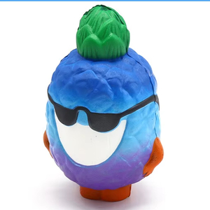 新しい冷凍遅いリバウンド玩具漫画レインボーパイナップルリトルマンエアブロワー - Product Image 4