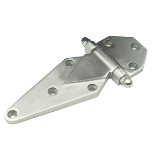 Charnières en acier inoxydable robustes pour portes de congélateurs et fours de stockage frigorifique, quincaillerie industrielle plate - Product Image 4