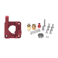 Kit d'alimentation d'extrudeuse MK8 en aluminium amélioré pour imprimante 3D pour Ender 3/3 Pro/3 V2, Ender 5/5 Pro/5 Plus, CR-10/10S