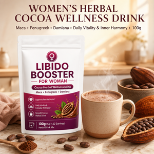 Libido Booster Para Mujeres Bebida De Cacao <span class=keywords><strong>En</strong></span> <span class=keywords><strong>Polvo</strong></span> <span class=keywords><strong>Maca</strong></span> Fenogreco Damiana OEM ODM Marca Privada Vitalidad Bienestar 100g - Product Image 3