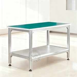 Nhà máy Weizhi bán buôn bàn làm việc bằng nhôm chống tĩnh điện, bàn làm việc bằng nhôm định hình, bàn làm việc dây chuyền sản xuất - Product Image 4