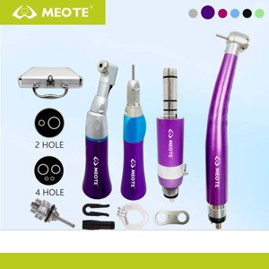 Kit Dentale Meite per Studenti di Odontoiatria con Manipolo ad Alta Velocità LED e Manipolo a Bassa Velocità con Spray Esterno - Product Image 2