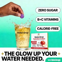 Usine OEM ODM : Cubes d'hydratation en forme de goutte d'eau, vitamines et électrolytes sans sucre – Restez rafraîchis sans effet de chute de glycémie