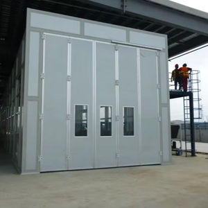 CE-geprüfte neue Lackier geräte Holztüren Sprüh kabine und Backraum Wettbewerbs fähiger Preis zum Verkauf - Product Image 1