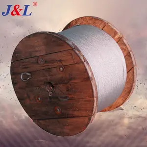 Julisling 6*55SWS+IWR Round Strand Used In Blast Furnace Hoisting Steel Wire Rope For Cableway OEM ODM
