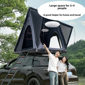 Tente de toit rigide en aluminium Zentopia, 3-4 <span class=keywords><strong>personnes</strong></span>, installation rapide hydraulique, étanche, 4x4 SUV Overland - Product Image 4