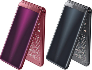 GSM-FIX gốc Đối với Samsung folder2 g1650 Dual Sim gốc mở khóa siêu giá rẻ thông minh màn hình cảm ứng lật di động điện thoại di động - Product Image 2