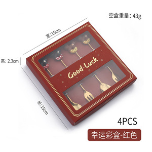 Thép không gỉ Mickey hình bạc lá Cà Phê Muỗng món khai vị nĩa-Bộ đồ ăn sáng tạo món tráng miệng thìa - Product Image 6