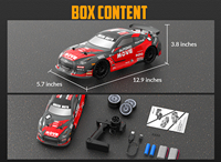 1:14 Rc 2.4G télécommande quatre roues motrices course automobile à grande vitesse dérive rapide Simulation modèle voiture jouets pour enfants cadeau