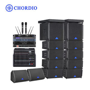 Système de sonorisation Line Array passif CF-206, sensibilité 98 dB, <span class=keywords><strong>SPL</strong></span> max 129 dB, 120*<span class=keywords><strong>10</strong></span> °   Directivité idéale pour les mariages, les églises et les grandes manifestations - Product Image 1