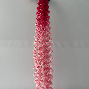 Motocicleta Moto Casco Trenzas Coleta Cola de Caballo Trenzas Gran Ventosa Casco Decoración - Product Image 6