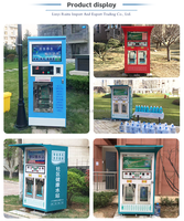 Máquina Expendedora de Agua por Ósmosis Inversa Comercial, Estación de Recarga de Autoservicio con Pago por Billetes, Monedas y Tarjeta IC para Operadores de Agua a Nivel Mundial