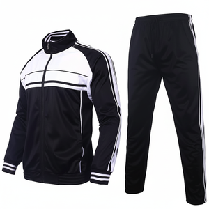 Survêtements avec logo personnalisé de haute qualité vêtements de sport respirants de jogging à séchage rapide ensemble de survêtements d'hiver pour hommes et femmes Techniques imprimées - Product Image 1