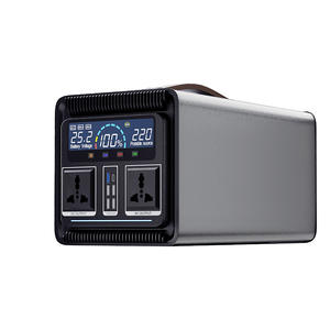 Centrale électrique portable haute puissance 220V pour stockage d'énergie mobile <span class=keywords><strong>en</strong></span> plein air pour le camping, diffusion <span class=keywords><strong>en</strong></span> <span class=keywords><strong>direct</strong></span>, pannes d'urgence MPPT - Product Image 1