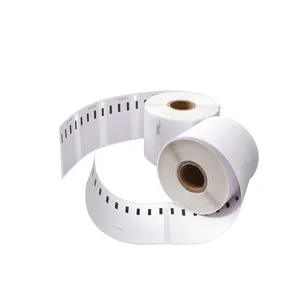 Factory Direct Shipping Labels custom labels stickers 1.25''*2.25'' Direct Thermal Barcode Sticker Label Rolls