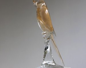 Figura de Pájaro de Vidrio Borosilicato Soplado a Mano, Escultura Decorativa con Temática Animal, Color Personalizado, Pieza de Arte Hecha a Mano, Pequeño Objeteto de Vidrio - Product Image 3
