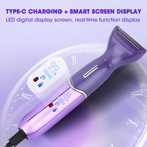 Nuevo Resuxi 995 6 en 1 Lady Shaver Depilación facial para mujeres Indoloro IPX5 Electric Body Bikini Trimmer <span class=keywords><strong>Afeitadora</strong></span> <span class=keywords><strong>femenina</strong></span> - Product Image 5
