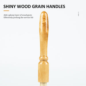 Brosse de nettoyage de moulin à <span class=keywords><strong>café</strong></span> en bois écologique Accessoires expresso pour haricot et grain pour outil de cuisine à domicile <span class=keywords><strong>Barista</strong></span> - Product Image 2