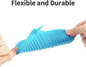 Gants de four en silicone, protège-plats en silicone, pinces de cuisine, échantillons gratuits en sachet OPP, protège-plats en silicone imprimés, 100 pièces - Product Image 3