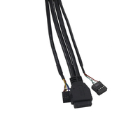 Computadora Mainframe USB 2,0 Panel frontal Dual USB 3,0 Conexión de placa base 20pin PCB Placa de circuito Cable de audio