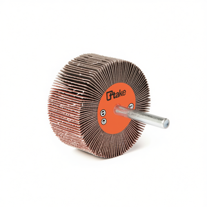 แผ่นขัดแบบผ้า Abrasive Cloth Flap Wheel ขนาด 80x30 มม. ก้าน 6 มม. สำหรับขัดโลหะ - Product Image 2