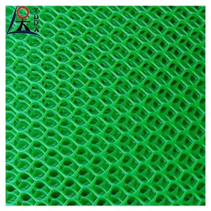 Filet plat en plastique pe hexagonal protection contre l'herbe maille en plastique clôture pour volailles de reproduction rouleaux de maille en plastique pour poulet vert