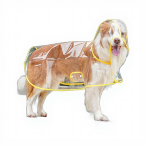 Impermeable Transparente para Perros Grandes, Protección Solar y Contra el Polvo, para Todas las Estaciones, Ideal para Border <span class=keywords><strong>Collie</strong></span> - Product Image 1