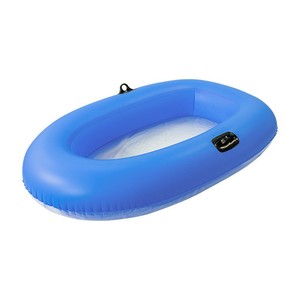 Bote Inflable con Fondo Transparente, Balsa de PVC Azul para Niños, Pesca, Kayak, Flotador, Capacidad de 100 kg, Uso Individual - Product Image 2