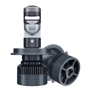 A80 Mini Lens <b>Projector</b> 75w 8000lm 9005,9006,h7,h11, H4 With Canbus White Led Headlight Motorcycle for Auto Light System Car - Product Image 5