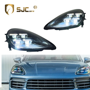 SJC Auto Car Accessories Matrix Full <strong>LED</strong> <strong>Headlight</strong> for Porsche Cayenne 9Y0 2018-2023 Upgrade 2024 Style Modified Front Lamp - Product Image 1
