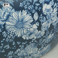 Lavabo traditionnel chinois de luxe en porcelaine, lavabo de salle de bains en céramique pour la maison et l'hôtel