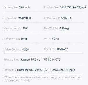 Nouveau module d'affichage LCD de qualité médicale H156FPH 15,6 pouces avec une large plage de températures pour les équipements de diagnostic - Product Image 6