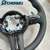 VENTE FLASH Volant de voiture entièrement en cuir pour BMW F20 F21 F40 F44 F45 F46 F30 F31 F10 F11F12 F13 F01 F15 Plug and Play avec ACC