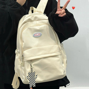 This is a <b>waterproof</b> and wear-resistant <b>backpack</b> for high <b>school</b> girls with a strong sense of youth - Product Image 1