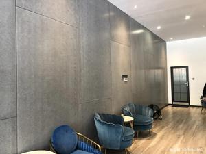 Panneau de <span class=keywords><strong>ciment</strong></span> renforcé de fibres Panneau de revêtement de façade Revêtement mural externe - Product Image 3