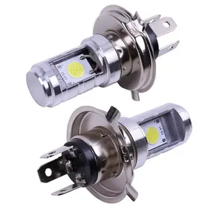 12V-30V 6000K دراجة نارية مصباح ليد موتو لمبات دراجة نارية سكوتر ATV COB كشافات Led H4 العلوي H6 Led BA20D LED H4 LED P15D