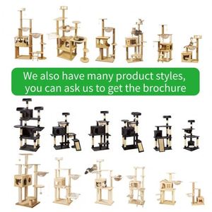 Árbol para Gatos de Lujo 2024, Cama y Nido de Madera para que los Gatos se Rascuen y Relajen - Product Image 6