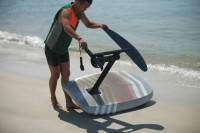 E-SUP Nouvelle planche de surf hydrofoil électrique en fibre de carbone avec sac et accessoires pour sports nautiques motorisés en mer