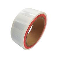 Mini étiquette RFID 29x14, autocollant auto-adhésif NFC, étiquette intelligente HF RFID personnalisée, incrustation humide NFC, autocollant de logo avec impression URL programmable