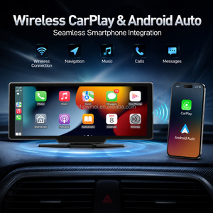 เครื่องเล่นติดรถยนต์ระบบ Android Auto Carplay GPS ขนาด 10.26 นิ้ว พร้อมระบบติดตามการขับขี่ รองรับการโทรผ่านบลูทูธ หน้าจอสัมผัสแบบไร้สาย IPS พร้อมกล้อง - Product Image 3